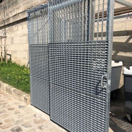 Grigliato in acciaio inossidabile - GEI - pressosaldato / industriale
