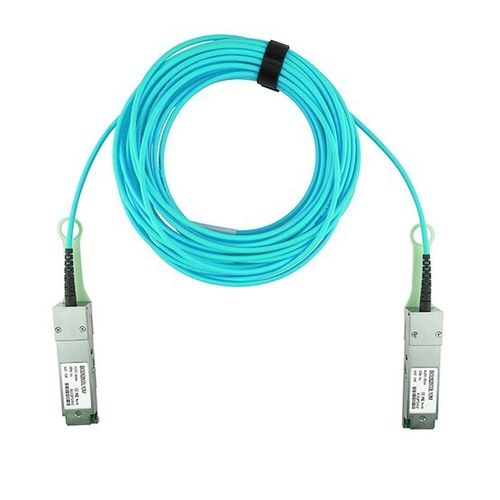 Cavo ottico QSFP - BlueOptics QSFP28 100GBASE-SR4 - CBO GmbH - rotondo / flessibile / di connessione