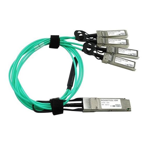 Cavo ottico QSFP - BlueOptics QSFP28 100GBASE-SR4 3 - CBO GmbH - rotondo / breakout / flessibile