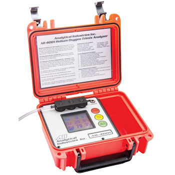 Analizzatore di ossigeno - Trimix 4001 - Process Sensing Technologies - di elio / di temperatura / portatile