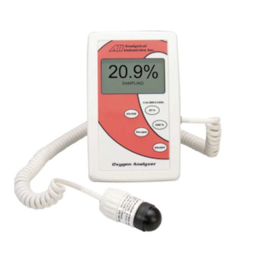 Analizzatore di ossigeno - AII-3000-AD - Process Sensing Technologies - per aria respirabile / di monitoraggio / portatile