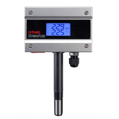 Sensore di temperatura e di umidità relativa - Rotronic HYGROFLEX1 - HF1 - Process Sensing Technologies - a parete / installato su condotto / per montaggio in superficie