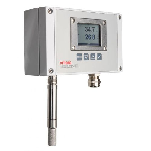 Sensore di temperatura e di umidità relativa - Rotronic HYGROFLEX5-EX - HF5-EX - Process Sensing Technologies - a parete / analogico / antideflagrante