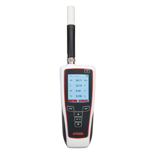 Termo-igrometro per HVAC - Rotronic HYGROPALM - HP32 - Process Sensing Technologies - industriale / per l'industria alimentare e delle bevande / con display digitale