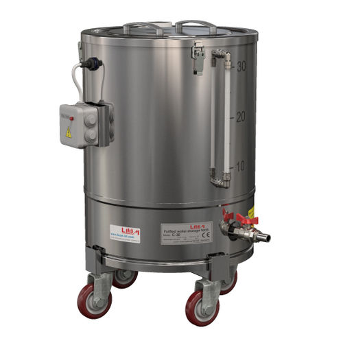 Recipiente di acqua purificata - С-30 - Livam GmbH - in acciaio inossidabile / di stoccaggio