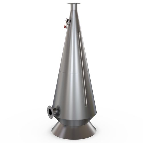 Cono di ossigeno in acciaio inossidabile - OG-60 - Livam GmbH - per acquacoltura