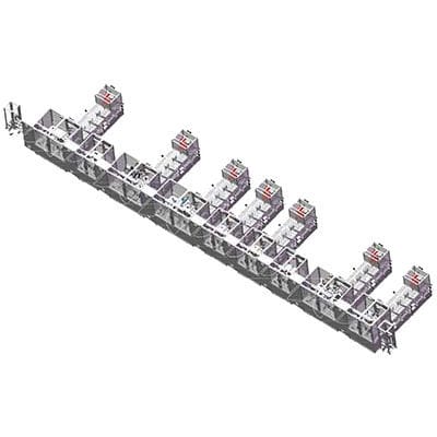 Linea di assemblaggio automatica - RoboTechnik Intelligent Technology Co., Ltd. - modulare / di prova