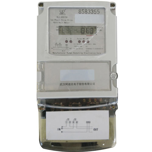 Contatore di energia elettrica monofase - DLC-DSS150 - Wuhan Radarking Electronics Corp - da montare su pannello / RS-485 / digitale