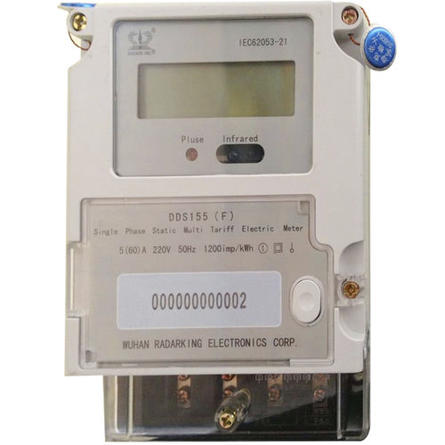 Contatore di energia elettrica monofase - DDS155F - Wuhan Radarking Electronics Corp - da montare su pannello / RS-485 / digitale