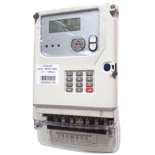 Contatore di energia elettrica trifase - DTSY150-SSK - Wuhan Radarking Electronics Corp - da montare su pannello / con display LCD / prepagato
