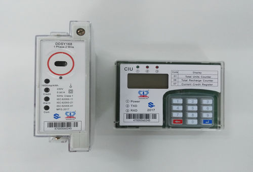 Contatore di energia elettrica monofase - Wuhan Radarking Electronics Corp - su guida DIN / 50 Hz / 60 Hz