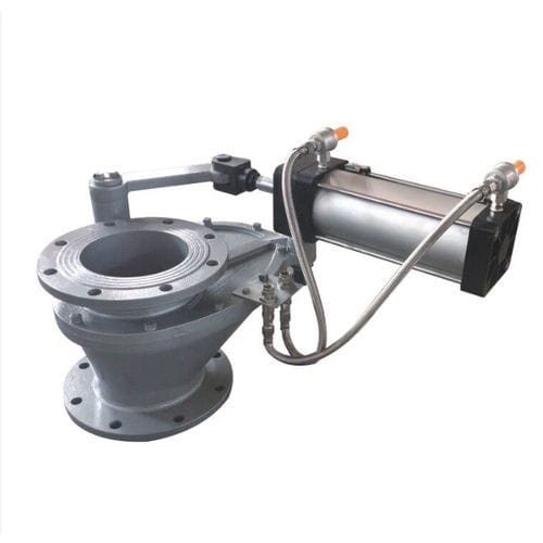 Valvola a disco - XZF series  - Zhejiang Gute Pneumatic Machinery Co., Ltd - pneumatica / per l'industria petrolifera / dell'abrasivo