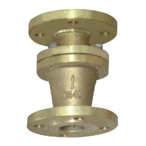 Valvola di ritegno per aria compressa - ZNF  - Zhejiang Gute Pneumatic Machinery Co., Ltd - con flangia / in ottone