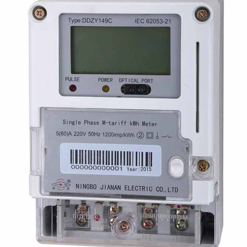 Contatore di energia elettrica - DDZY149C - JIANAN ELECTRONICS CO., LTD.