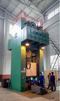Pressa meccanica - Hefei Metalforming Intelligent Manufacturing Compa - a doppio montante / controllata da PLC / verticale