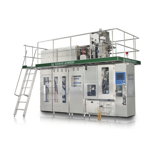 Riempitrice automatica - LWG2C - GUANGZHOU LEIWEST PAK CO.,LTD. - per cartoni / per bevande alcoliche / per sugo