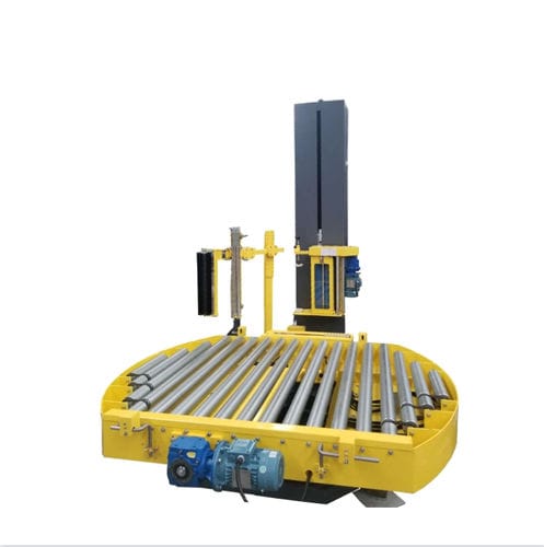 Macchina avvolgitrice a tavola rotante - Changchun Rochiev Intelligent Equipment Manufacturing Co., Ltd. - orizzontale / automatica / per pallet