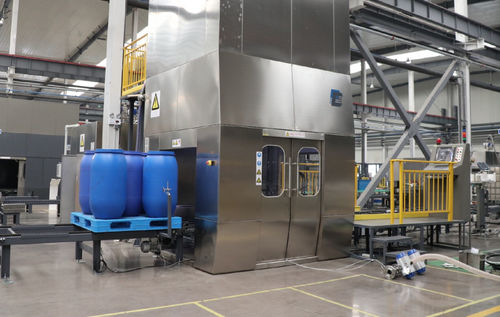 Sistema di riempimento ad alta velocità - RF-61 - Changchun Rochiev Intelligent Equipment Manufacturing Co., Ltd. - automatico / per fusti / per prodotti fitosanitari