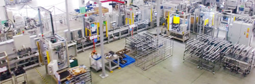 Linea di assemblaggio di prova - Dalian Haosen Equipment Manufacturing Company - per pallet