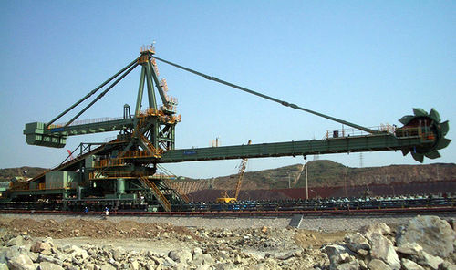 Stacker reclaimer - DQLK series - DALIAN HUARUI HEAVY INDUSTRY GROUP CO.,LTD.