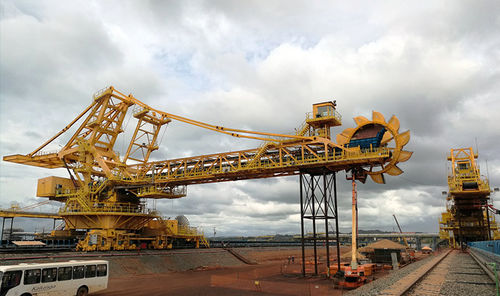 Stacker reclaimer - QL series - DALIAN HUARUI HEAVY INDUSTRY GROUP CO.,LTD.