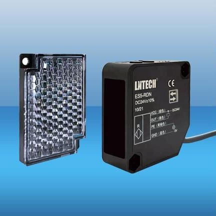 Sensore fotoelettrico rilevatore tipo barriera - ES5 series - Shandong laien optic-electronic technology co.,ltd. - a riflessione diretta / retroriflettente / rettangolare