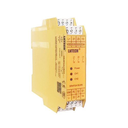 Relè di sicurezza di arresto di emergenza - SR4P2A1B24C - Shandong laien optic-electronic technology co.,ltd. - per barriera fotoelettrica / 1NC / 2NA