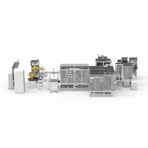 Linea di assemblaggio automatica - TZTEK Technology Co.,ltd - per ispezione / per pinze di freni idraulici