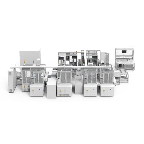 Linea di assemblaggio automatica - TZTEK Technology Co.,ltd - di marcatura / per ispezione / di prova