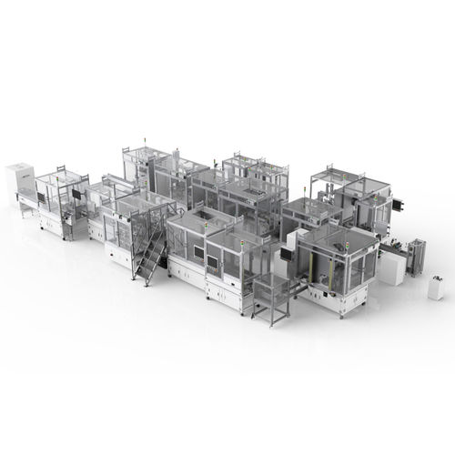 Linea di assemblaggio automatica - TZTEK Technology Co.,ltd - di marcatura / di imballaggio / per pompa ad acqua