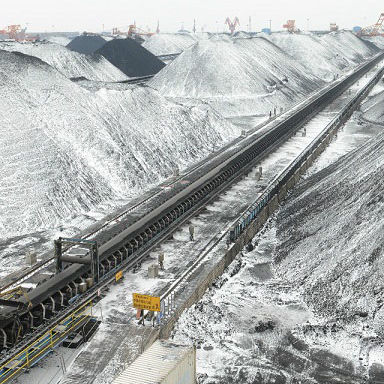 Nastro trasportatore in gomma - ZHEJIANG DOUBLE ARROW RUBBER CO., LTD. - resistente al freddo / con cavi in acciaio