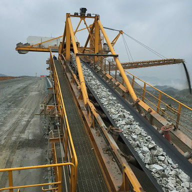Nastro trasportatore in tessuto - ZHEJIANG DOUBLE ARROW RUBBER CO., LTD. - per l'industria mineraria
