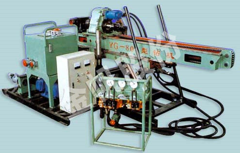 Perforatrice orizzontale - YG-80 - WUXI JINFAN DRILLING EQUIPMENT CO.,LTD. - fissa / rotativa / idraulica