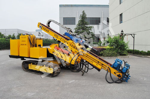 Perforatrice cingolata - YGL-C150 - WUXI JINFAN DRILLING EQUIPMENT CO.,LTD. - per consolidamento di tunnel / di esplorazione / geotecnica