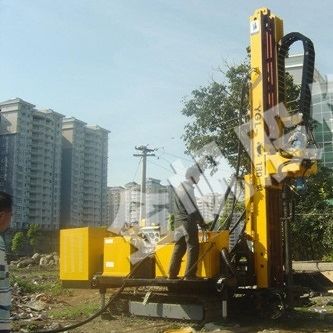 Perforatrice cingolata - YGL-130 - WUXI JINFAN DRILLING EQUIPMENT CO.,LTD. - di carotaggio / geotecnica / per forature profonde