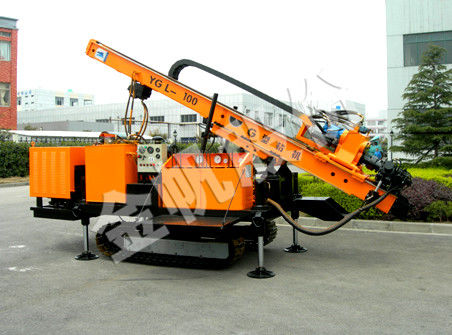 Perforatrice per ancoraggi di raccordo - YGL-100 - WUXI JINFAN DRILLING EQUIPMENT CO.,LTD. - geotecnica / per forature profonde / cingolata