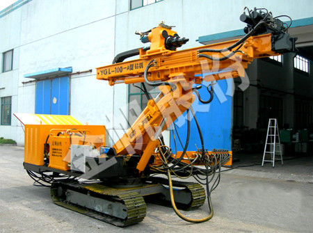 Perforatrice per ancoraggi di raccordo - YGL-100A - WUXI JINFAN DRILLING EQUIPMENT CO.,LTD. - multifunzione / cingolata / rotativa