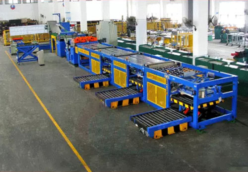 Linea di taglio con matrice - HL-1200BS6 - Hengli CNC TechnologyCo., Ltd - per alluminio / di lastre / di bobina