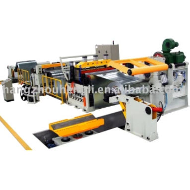 Linea di taglio in strisce di nastro in metallo - HL-ZJ1250-90 - Hengli CNC TechnologyCo., Ltd - alimentata a bobina