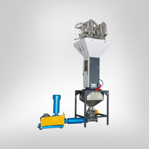 Miscelatore-dosatore gravimetrico - WUXI LINGOOD MACHINERY TECHNOLOGY CORP. - per granulati plastici / per pressa ad iniezione / per estrusore