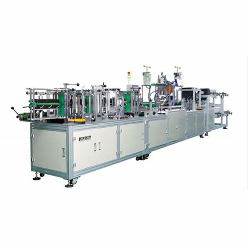 Linea di produzione per maschere - FM-AT-KN95 - WUXI LINGOOD MACHINERY TECHNOLOGY CORP. - interamente automatica