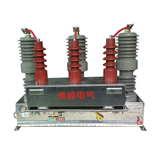Interruttore-sezionatore con condensatore a vuoto - Zhuhai Powint Electric Co.,Ltd - ad alta tensione / 3 poli / montato su palo