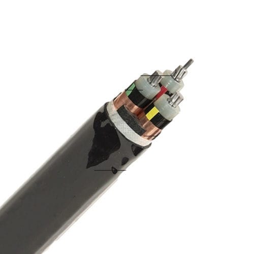 Cavo elettrico di alimentazione - NA2XSEY - Henan Tong-Da Cable Company - cordato a trefoli / in rame / in alluminio