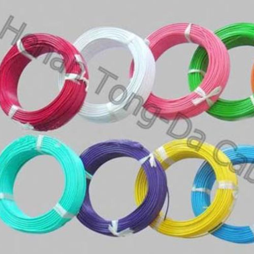 Filo elettrico isolato - Henan Tong-Da Cable Company - in rame / in PVC / rotondo
