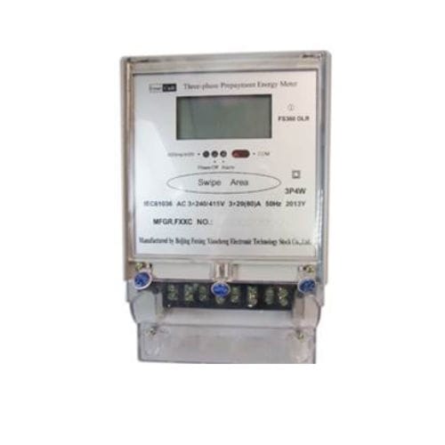 Contatore di energia elettrica trifase - FS360 - CHENGUANG BIOTECH GROUP CO.,LTD. - a muro / con display LCD / prepagato