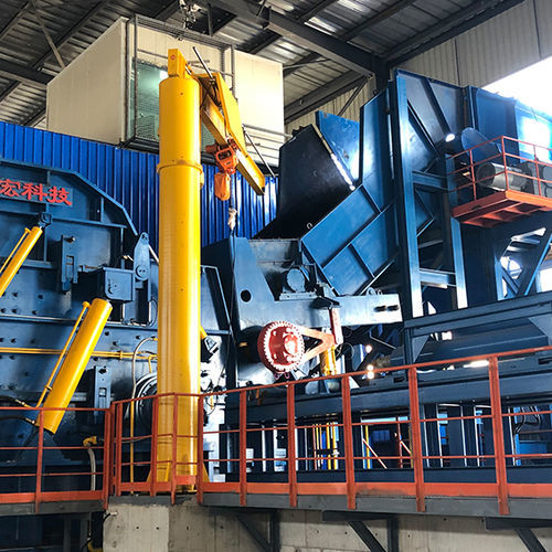 Trituratore primario - PSX-6000HP - Jiangsu Huahong Technology Stock Co.,Ltd. - monoalbero / per rifiuti elettronici / di metallo