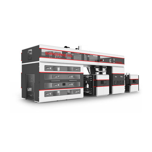 Macchina da stampa flessografica in linea - SFE-CI series - Guangdong Shanzhang Industry Co., Ltd. - a 8 colori / a 6 colori / a 2 colori