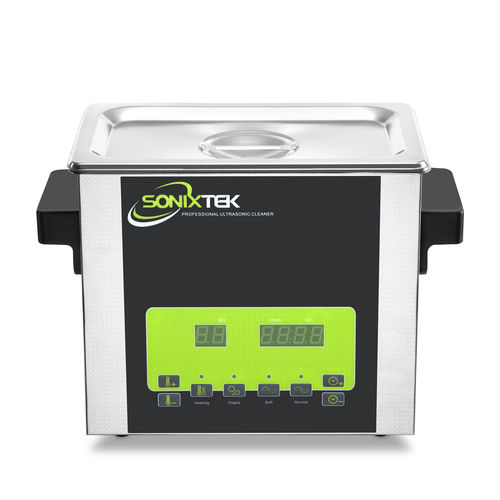 Lavatrice ad ultrasuoni benchtop - STS-030-T02H100 - Sonixtek - con timer / in acciaio inossidabile / industriale