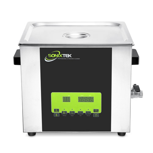 Lavatrice ad ultrasuoni benchtop - STS-150-T06H400 - Sonixtek - con timer / in acciaio inossidabile / industriale