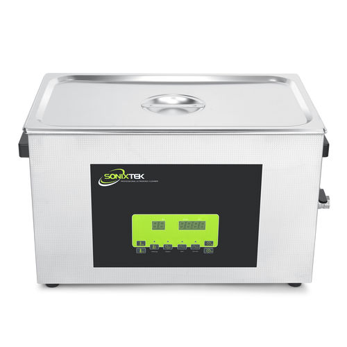 Lavatrice ad ultrasuoni benchtop - STS-200-T08H800 - Sonixtek - con timer / in acciaio inossidabile / industriale